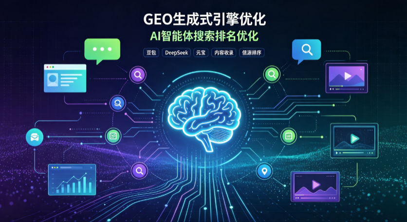 邙山区GEO 浪潮来袭：生成式引擎优化崛起，创作者争抢豆包、DeepSeek、元宝智能体流量入口